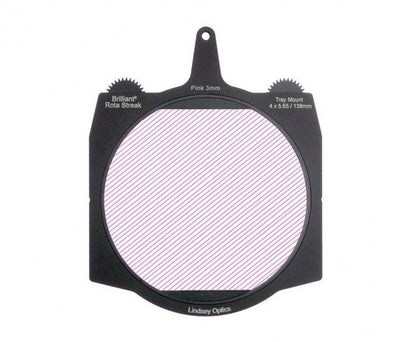 LINDSEY OPTICS - Brilliant² 6.6x6.6" Rota-Streak™ PINK 3mm