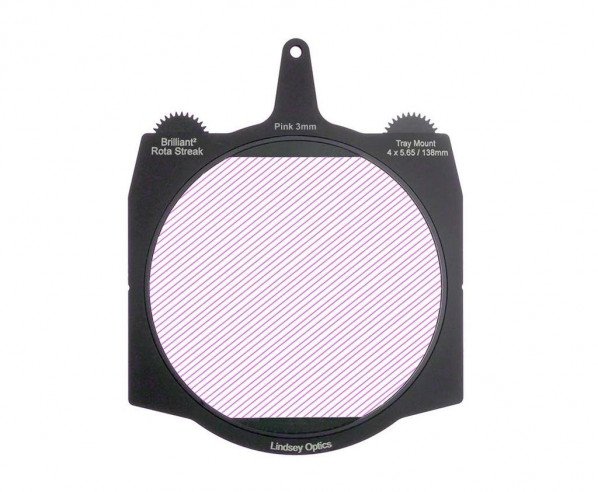 LINDSEY OPTICS - Brilliant² 6.6x6.6" Rota-Streak™ PINK KRYSTAL