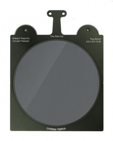 LINDSEY OPTICS - Brilliant² Rota-Pol Circular Polarizer 6.6"x6.6" / 161mm