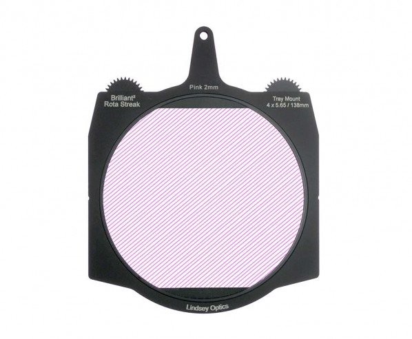 LINDSEY OPTICS - Brilliant² 4x5.65" Rota-Streak™ PINK 2mm