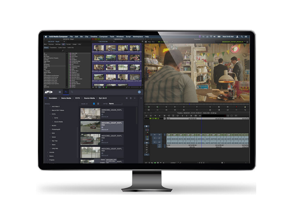 Avid Media Composer CROSSGRADE vers abonnement ultime flottant | Licence flottante perpétuelle 1 an (20 sièges) ESD