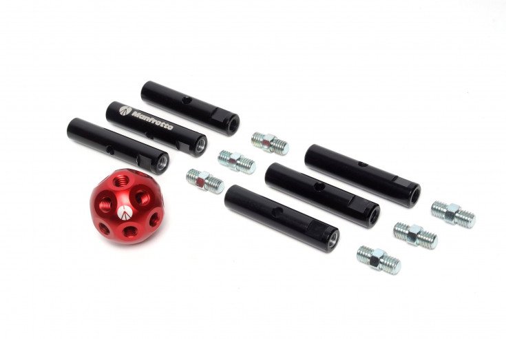 MANFROTTO - Msy0580A Dado Universal Junction Kit W/6 Rods & 6 Connectors