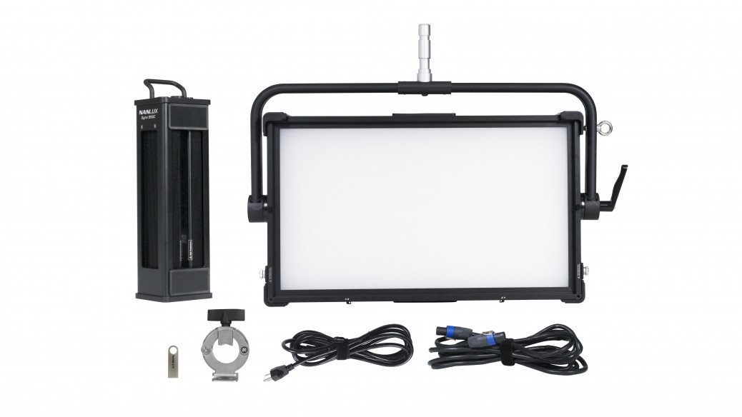 NANLUX - DYNO 1200C RGBWW Soft Panel Light with Flight case