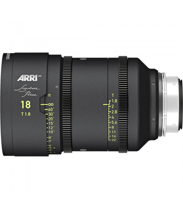 OBJECTIF ARRI SIGNATURE PRIME 18MM T1.8 PIED