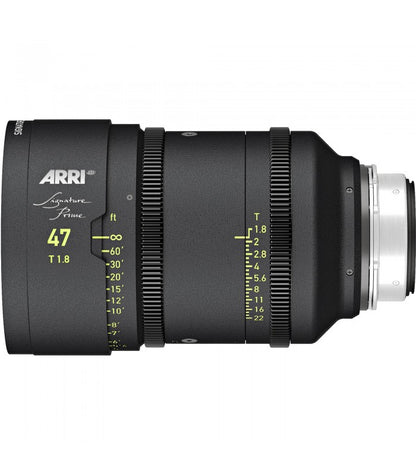 OBJECTIF ARRI SIGNATURE PRIME 47MM T1.8 PIED