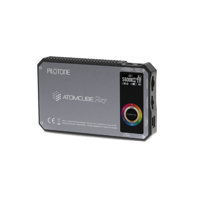 PilotCine - AtomCUBE RX7 Eclairage portatif RGBWW