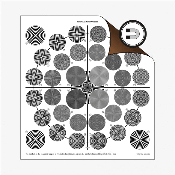 PRÊT À TOURNER - Mire circulaire MICRO