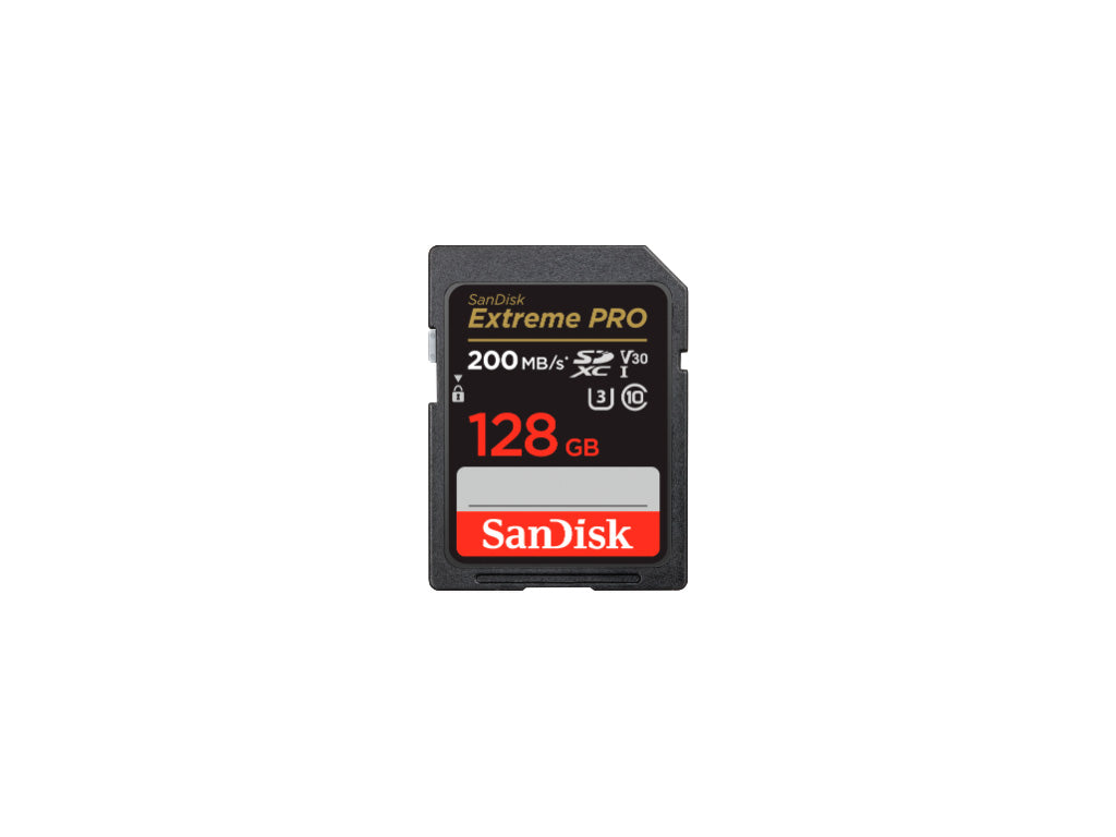 SanDisk SD Extreme Pro UHS-I 128Go 200Mo/s