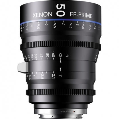 Schneider Xenon FF Prime Canon EF 50mm F2.1 (mètres)