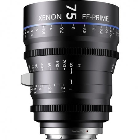 Schneider Xenon FF Prime Canon EF 75mm F2.1 (mètres)