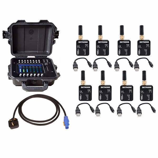 CINELEX - Kit gaffer control skynode 8