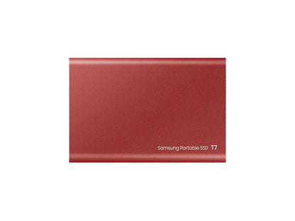 Samsung SSD T7 500 Go Metallic Red USB-C